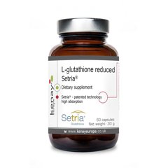 Setria™ Glutathione (L-Glutathione Reduced) 500 mg, 60 Capsules