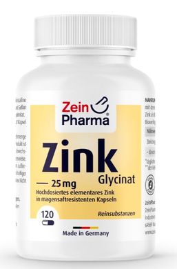 Zinc Glycinate Capsules 25 mg