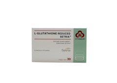 Setria glutathione capsules N30 (15x2) in a blister.