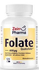 Folat (Quatrefolic®) 400 μg capsules